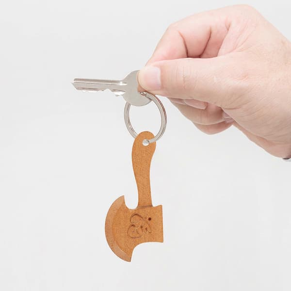 10 st Träyxa Mini Design Trä Yxa Dekor Yxa Dekor Barn Present Leksaker