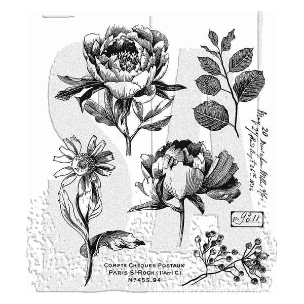 Klar stempel for kortlaging mønstre Valentinsdag Jul TH53