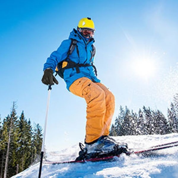 Vattentäta skidhandskar för snowboard, handskar med dragkedjeficka för kallt väder för män