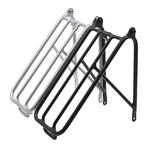 Standard bagasjebrett for sammenleggbar sykkel, for standard bakre bagasjebrett, sykkelhylle tilbehør - svart