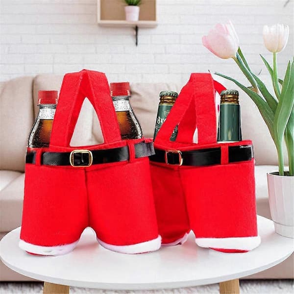 6 stk. juleslikpose Julemandens bukser Gave til bryllup