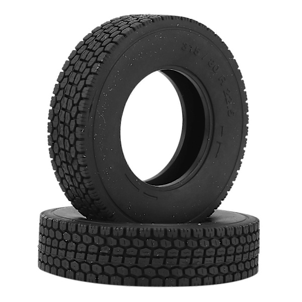 4kpl 1.55 Kumirenkaat 1/14 Rc Perävaunu Traktori Kuorma-autolle S