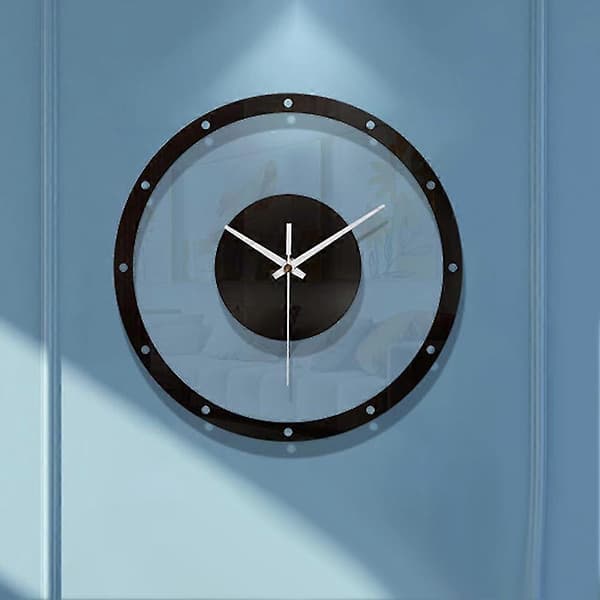 Non-tik Quartz Cs Akryl C 30 cm Transparent C Rotte ()