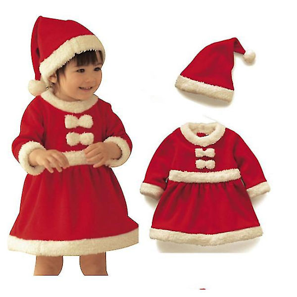 Tomtedräkter för Barn Julfestkläder Boys L