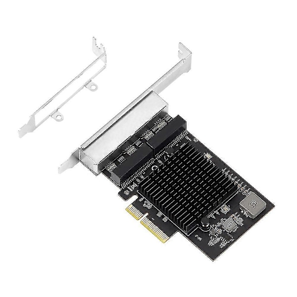Iocrest 2.5g 4 Port Pcie Rj45 Lan 10/100/1000/2500mbps Rtl8125b Chip Quad Server 2.5 Gigabit Ether