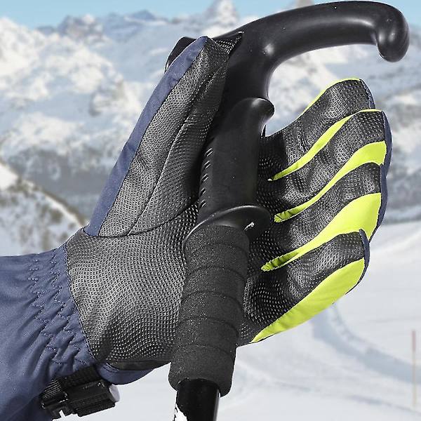 Vandtætte Ski- og Snehandsker, 3m New Sherry Vinter Varme Touch Screen Skihandsker M