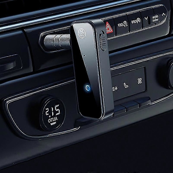 AUX Bluetooth Modtager Sender, 2 i 1 Bluetooth Trådløs Lydadapter, Tabsløs Lydkvalitet
