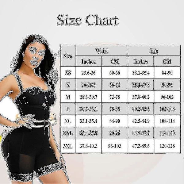 Kvinnors Slankande Kroppsshaper Sömlös Butt Lifter Bodysuits Push Up Shapewear Underkläder Korsett NUDE 4xl