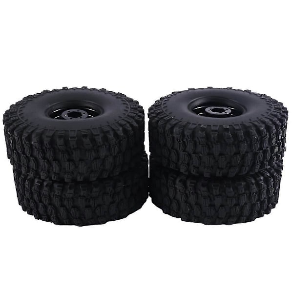 120mm Metall 1.9 Tum Beadlock Fälg Hjulnav Däck För 1/10 Rc Crawler Bil 4 Axial Scx10,3