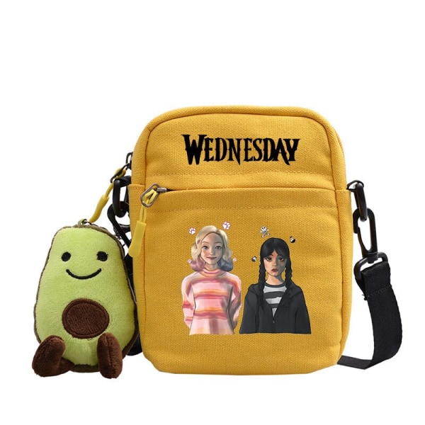 Wednesday Adams Axelväska Spel Anime Messenger Bag style 15