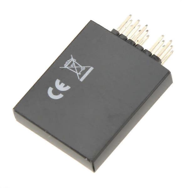 P1-gyro 3-akset Flight Controller Stabilisator System Gyro For Fixed Flying Wing Svart