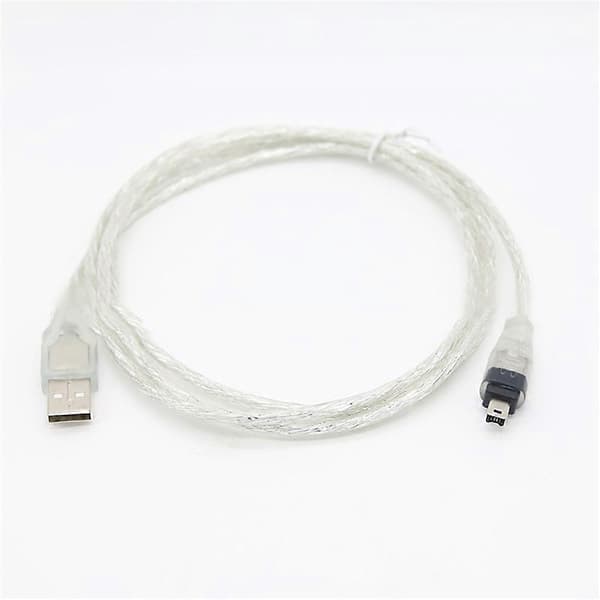 1,5 m USB - IEEE 1394 Firewire 4-nastainen adapterikaapeli iLinkille
