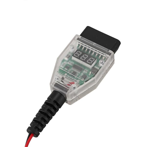 2x 5a Bil Datamaskin Minnebesparer Obd2 Batteribytteverktøy Ekspansjonskabel Klemme Digital Skjerm