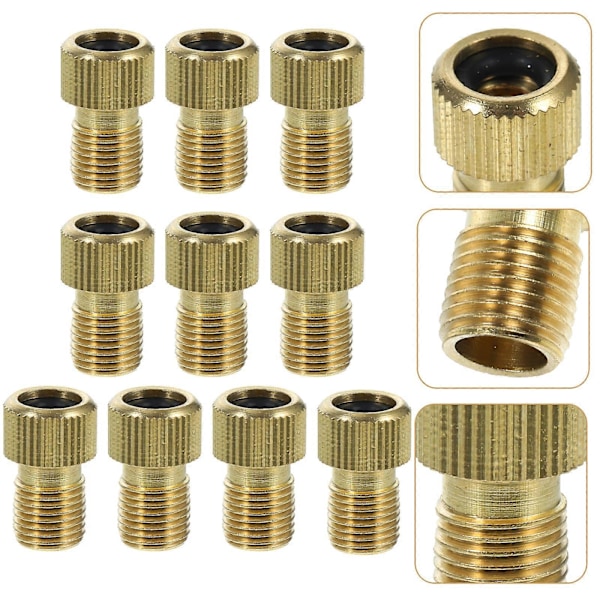 PIXNOR 10 kpl Presta-Schrader-pyöräpumpun adaptereita liittimiä