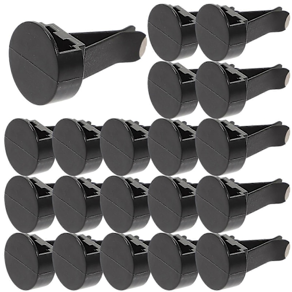 100 kpl Auton Tuuletusaukko Klipsit Automaattinen Tuuletusaukko Klipsi Ilmanraikastin DIY Auto Auton Tuuletusaukko Klipsit