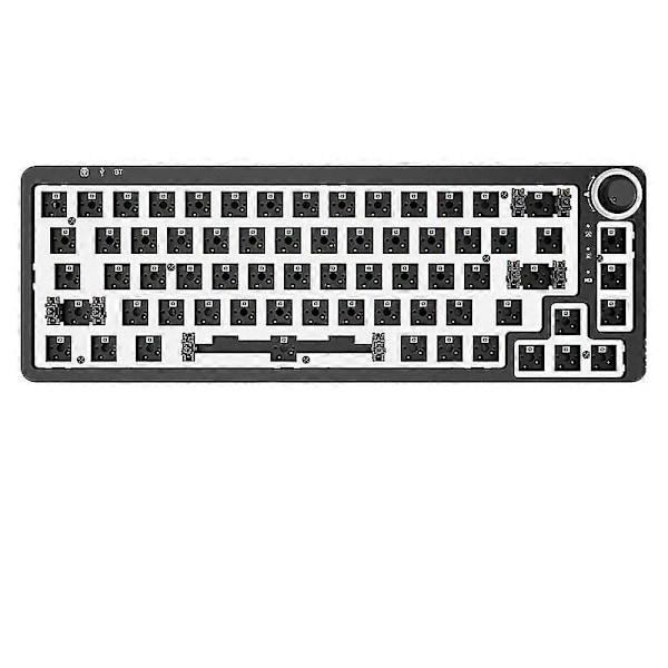 RGB Hot Swap Programmerbar Kopplingsdosa DIY Mekaniskt Tangentbordskit Stöd Cherry MX Kailh Mekanisk