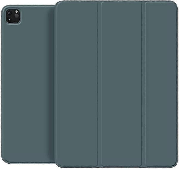 Juleetui til Ipad Pro 11 tommer, stærkt magnetisk foldbart cover DARK GREEN