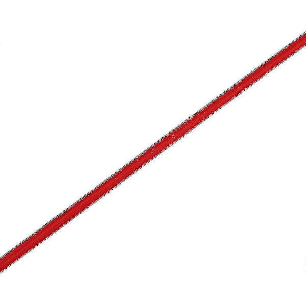 4 mm bred elastik, rund elastiksnor af høj kvalitet Red 10m