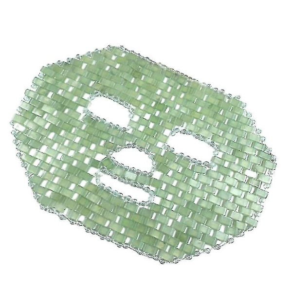 Tflycq Pink Krystal Øjenmaske Håndlavet Øjengardin Krystal Sovemaske Rosenkvarts Koldterapi Ansigtsmassager Naturlig Jade Maske green face mask
