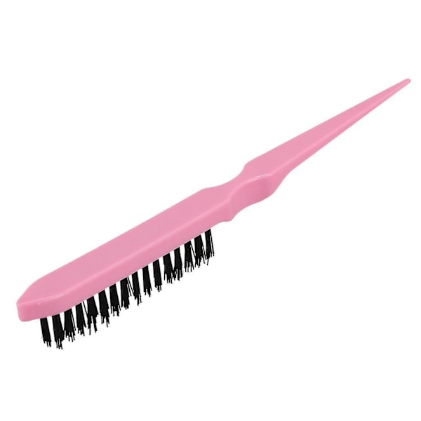 Pro Salon Frisør Tupering Hår Børste Slim Line Styling Kam Rosa