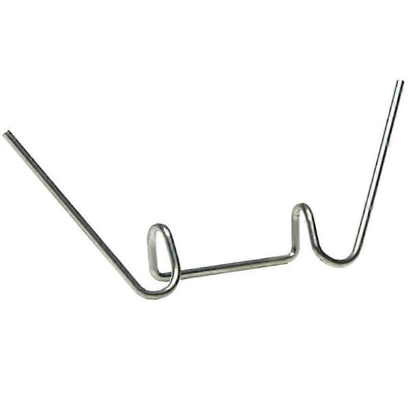100 stk. W-Type Drivhus Glas Fjeder Tråd Overlappende Clips Fikseringsklemmer