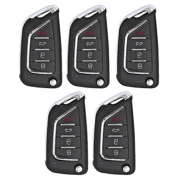 5 stk./lot B21-4 Kd900 Kd900+ Urg200 Mini -x2 4-knaps fjernbetjening bilnøgle