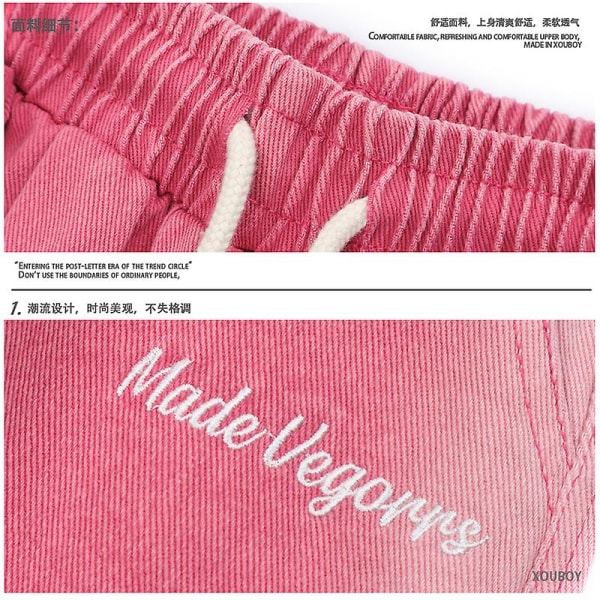 Pan -byxor Herr Retro Tide Brand Gör Gammaldags -mode Jeansshorts Män Och Kvinnor Color M
