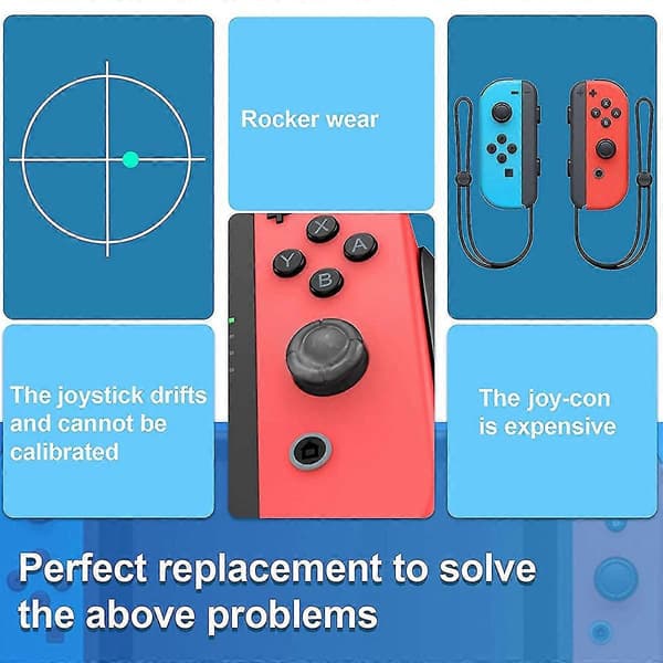 Joycon Joystick Ersättning 3d Joystick Tumme För , Rep Kit