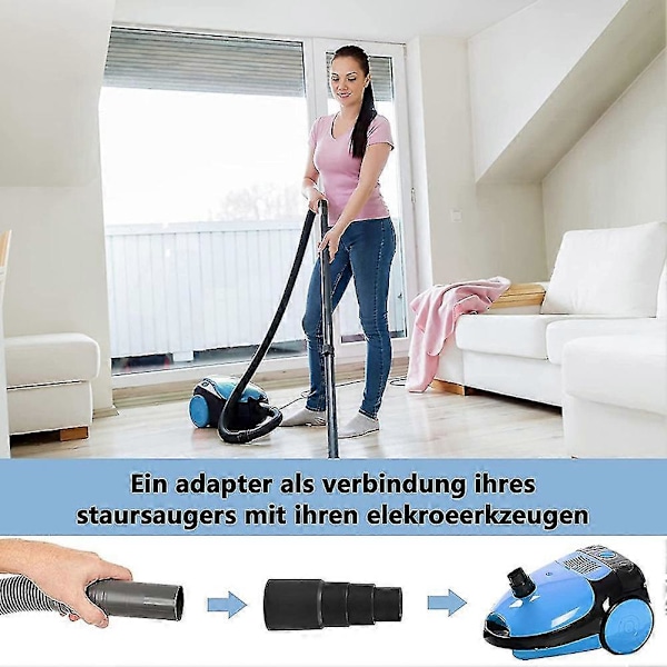 Imurin adapteri imuletkun adapteri 25 mm - 42 mm, kaikki imuliitäntätyypit R
