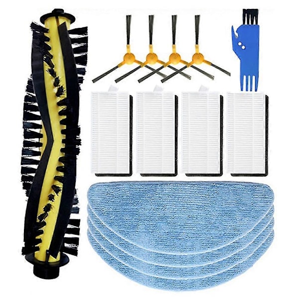 Til X500 X600 Pro X500 Pro T8 M1 Hepa Filter Moppeklud Hoved Sidebørste Ic Tilbehør