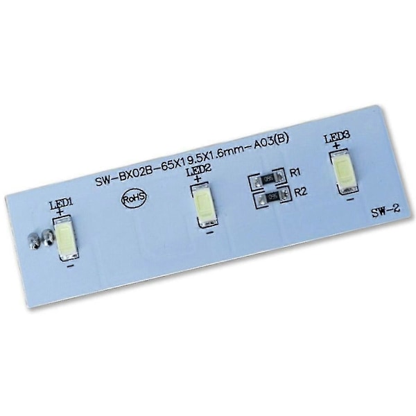 2st Kylskåps LED-lampa För Frysfack Delar Zbe2350hca Ljusramp Sw-bx02b Ersättnings LED-strip B