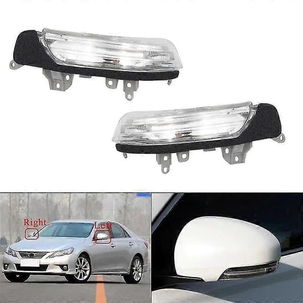 Sideblinklysindikatorlampe for bil, for Prius 2010 2011 2012, høyre side