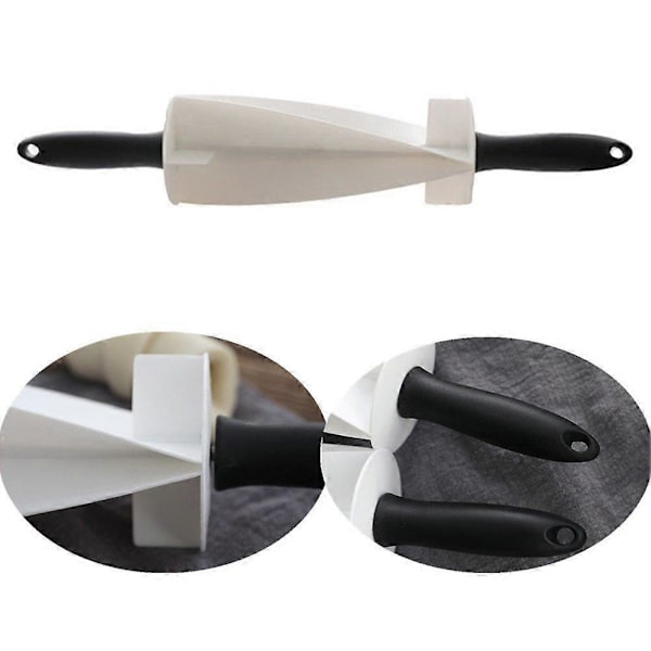 Multifunktionel Irregulær Rullepind Non-Stick Croissanter DIY Dej Bageværktøj