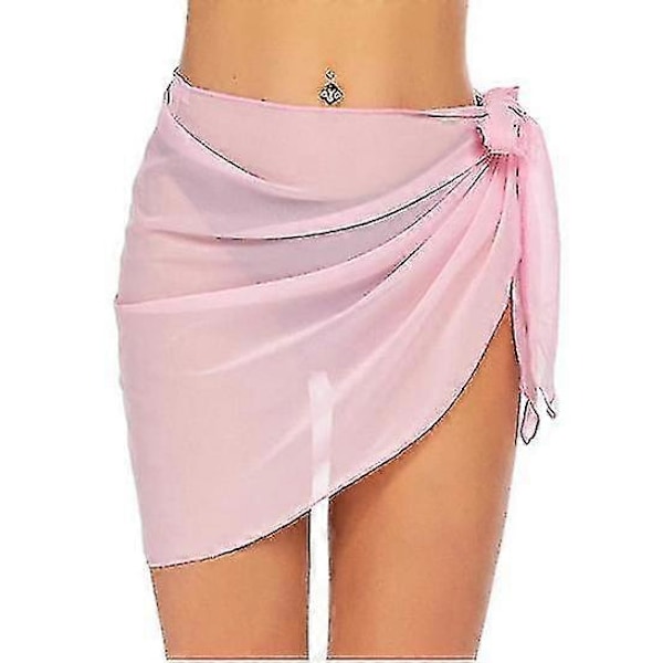 Strand Sarong Baddräkt Överdrag för Kvinnor Andningsbar Snabbtorkande Sarongkjol (Ruipei)