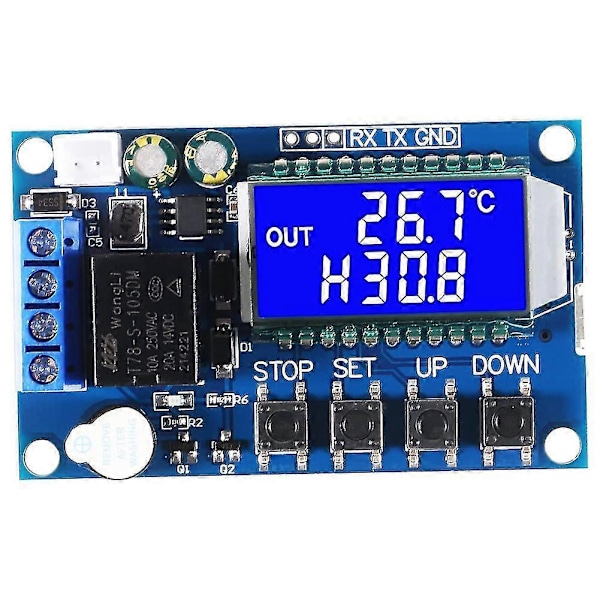Xy-t01 6-30v 24v Elektronisk Temperaturmodul -50c Till C Digital Temperatur Con
