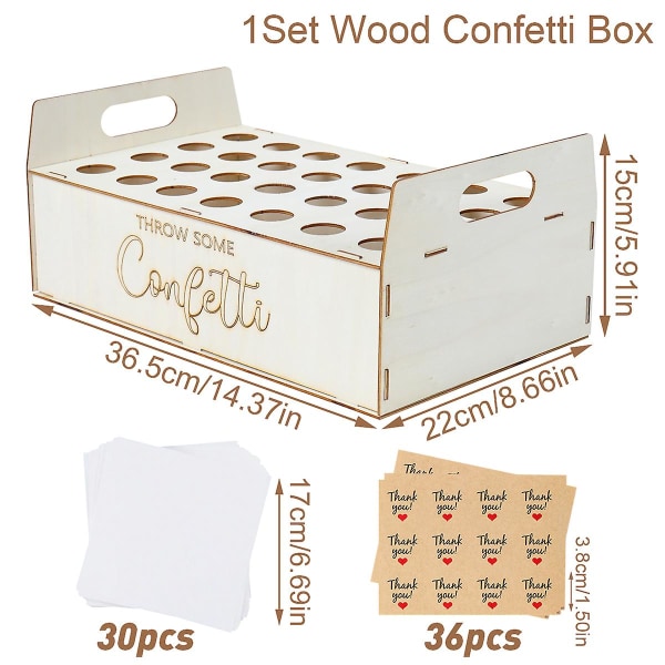 Bryllup Kraft Papir Bakke Konfetti Kegle Stand Boks Bakke Til Bryllupsdekoration Blomster Konfetti Kegler Rustik Bryllup Papirholder Wood Confetti Set 1