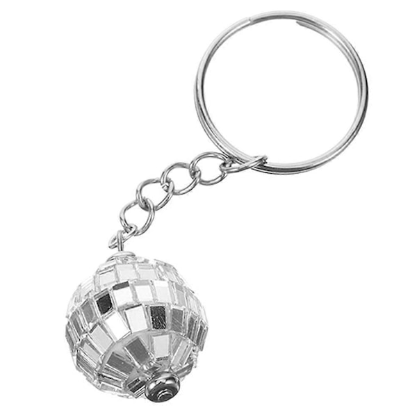 Diskokule Nøkkelring Anheng Hengende Nøkkelring Ornament Multifunksjonell Veskeanheng