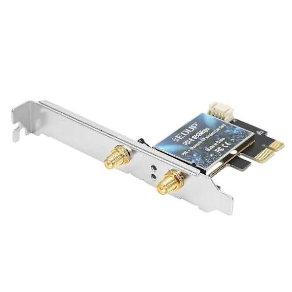 PCI-e 600 Mbps Wifi Kort Bluetooth 4.0 Adapter 2.4 GHz/5 GHz Dual Band Trådløst Netværkskort Med Antenne