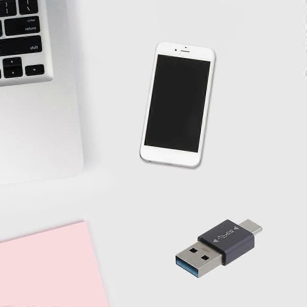 USB3.0 till Typ C Hankontakt Konverter Adapter Typ-c Dataöverföring 10Gbps