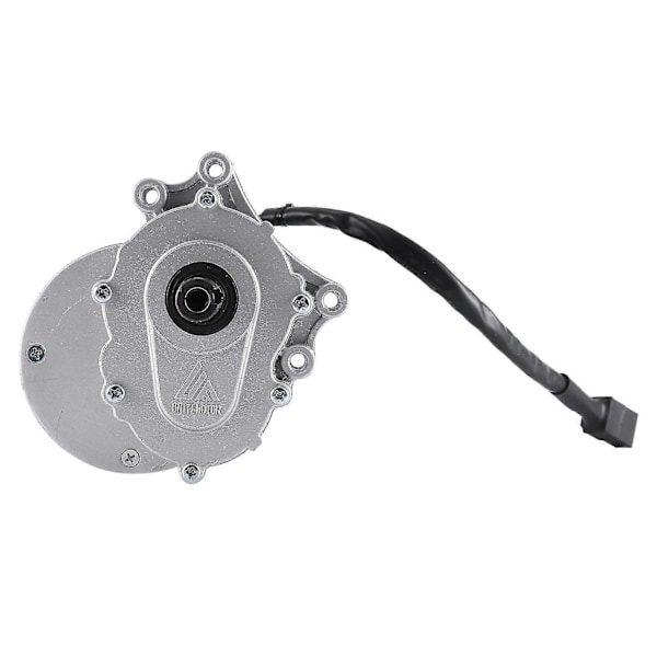 Lavhastighets børstemotor med elektromagnetisk brems, lengre aksel, DC børstemotor for rullestol 25