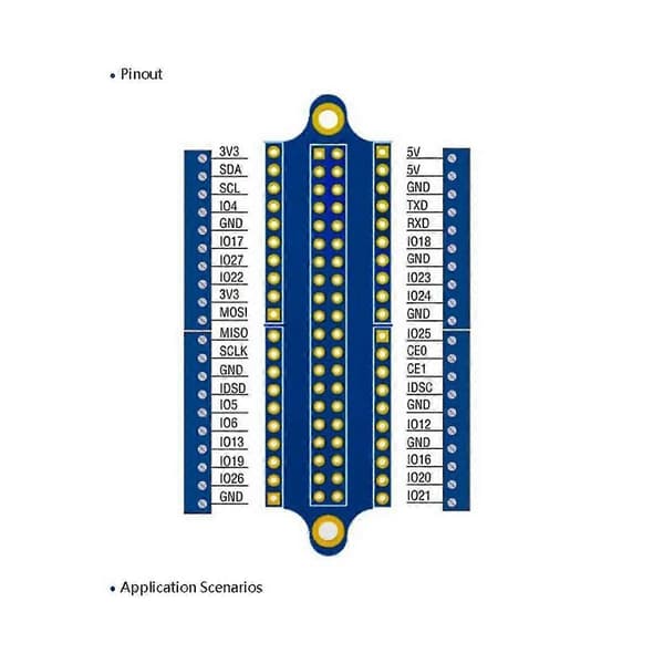Terminal Breakout Board Gpio Udvidelseskort Terminal Breakout Board Til 4b/3b+/3b/2b/1b+//