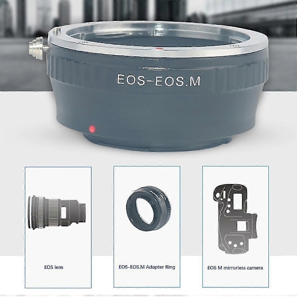 -eosm Linsadapterring För Ef Till För M Eosm Eosm2 Mount Kamera