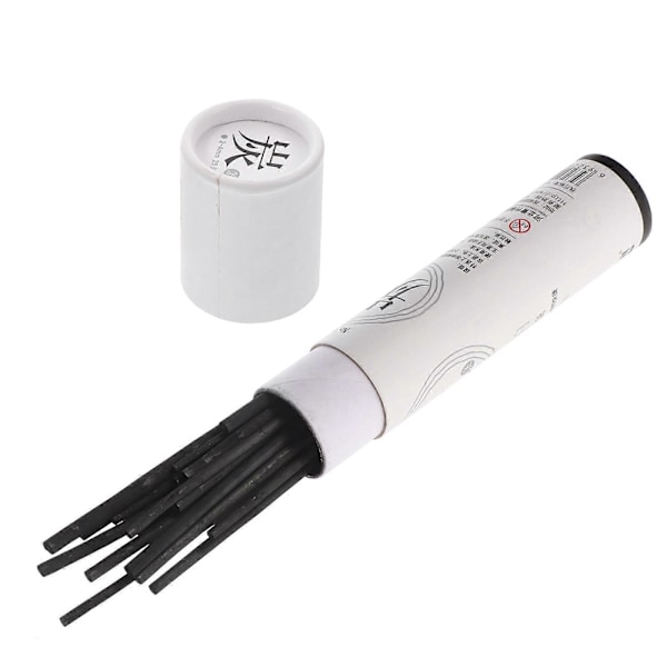 25 stk. Professionelle kulstifter til kunstnerisk skitsetegning, holdbare komprimerede kulstifter (2-4 mm)