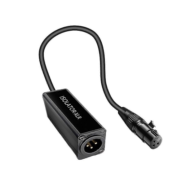 O Kabelisolator Xlr Elites Jordingssløyfe O Isolator Anti-interferens Strømlyd