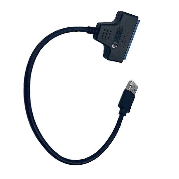Sata Till Dubbel Usb3.0 Adapter Konverteringskablar Jms578 Adapterkabel För 2,5 Tums Sata/hdd Plug And Play