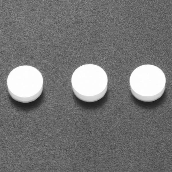 100 st Gitarr Greppbräda Inlägg Hals Sida Prick Ljusmaterial Dia 6mm