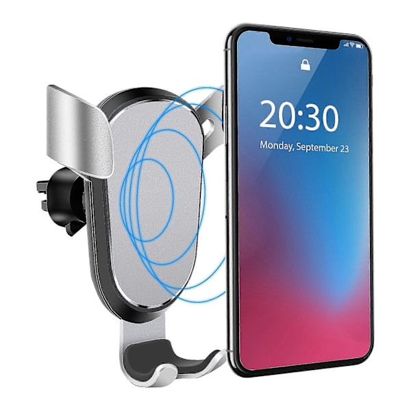 Autopuhelinpidike Tuuletusaukko Autopidike Säädettävä Pidike Iphone12 11 Pro Max Xr Xs X 8 7 P30 Pro:lle