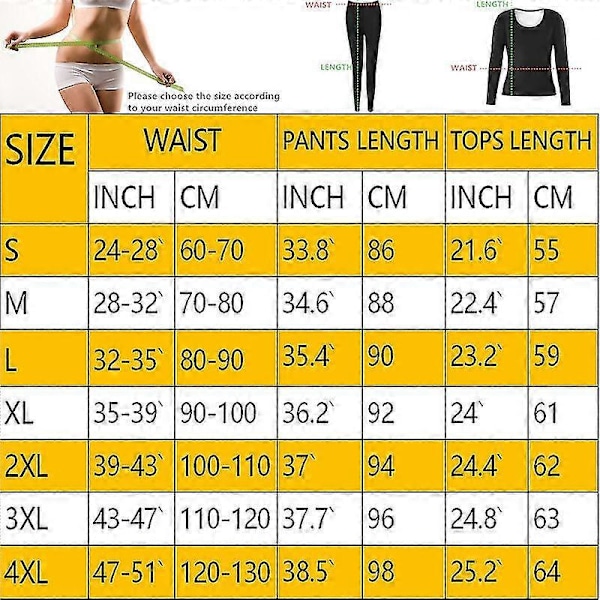 Sömlösa bastudräkter för kvinnor, kroppsformare, träningsleggings, midjetränare, bantningströjor, shapewear-set Pants 4XL