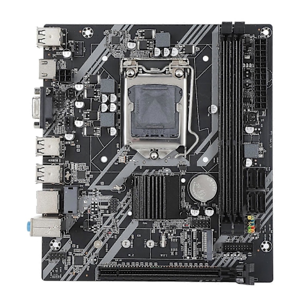 H61S Mini ITX Bundkort LGA 1155 Dual Channel DDR3 6 USB2.0 PCIE X16 Bundkort til Stationær Computer PC
