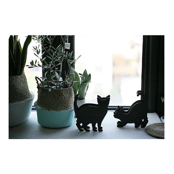 Katteform Jernholder Dyrebrakett Ornamenter